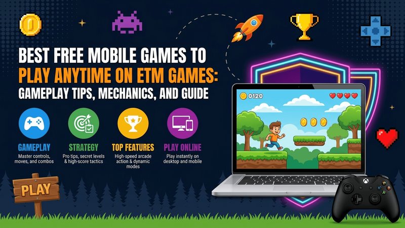 Best Free Mobile Games to Play Anytime on ETM Games