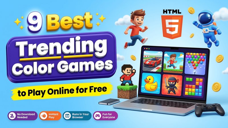 9 Best Trending Color Games to Play Online for Free