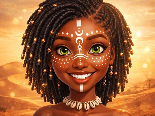 African Princesses Style Island Game