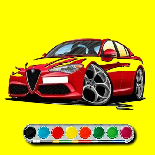 Alfa Romeo Coloring Game