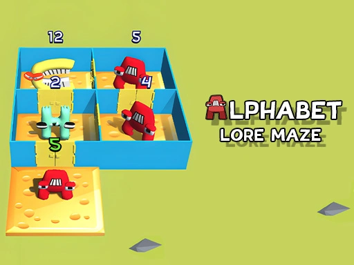 Alphabet Lore Maze Game 