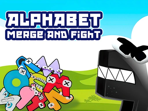 Alphabet Merge and Fight Game 