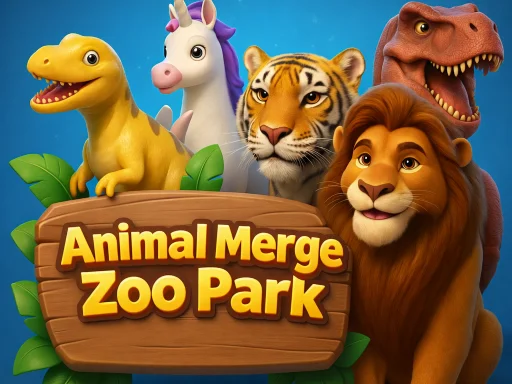 Animal Merge Zoo Park Game