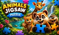  Animals Jigsaw Puzzle Game 