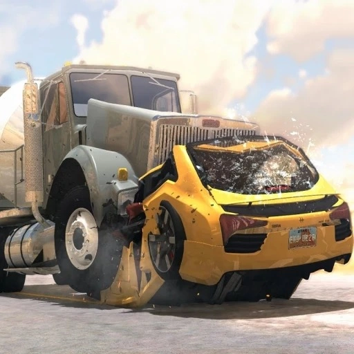 Bimka Drive Smash cars into splinters Game