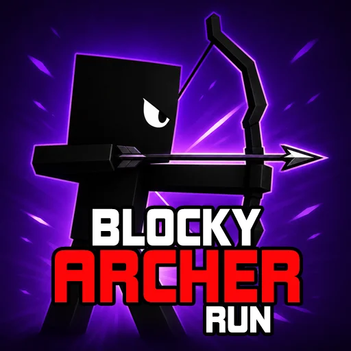 Blocky Archer Run Game