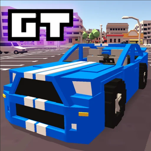 Blocky Race Game