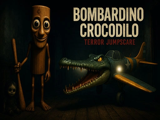 Bombardino Crocodilo terror jumpscare Game