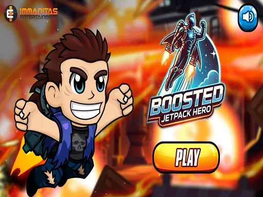 Boosted Jetpack Hero Game