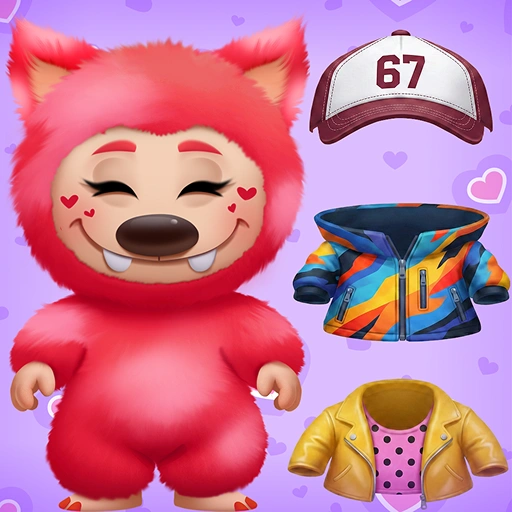 Box Monster Unbox and Dress Up Game