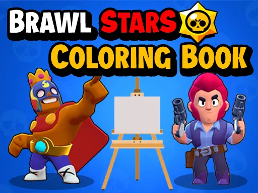 Brawl Stars Coloring Books Game