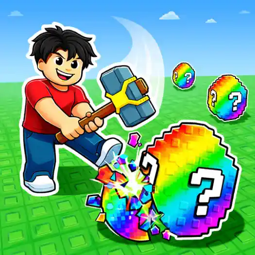 Break a Lucky Egg Brainrots Game