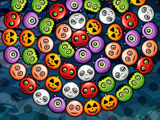 Bubble Wheel Halloween Game