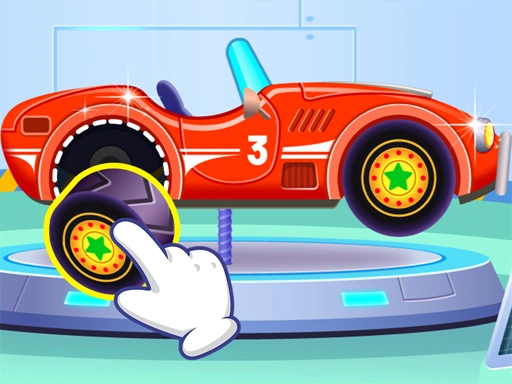 Car Factory For Kids Game