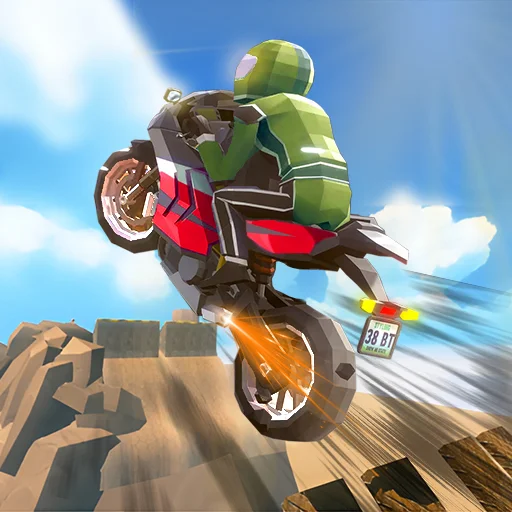 Cartoon Moto Stunt Game