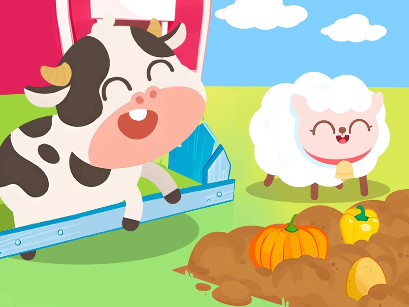 Children Happy Farm DuDu Game