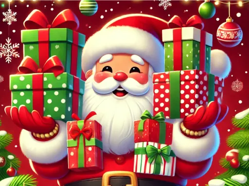 Christmas Gift Jump Game