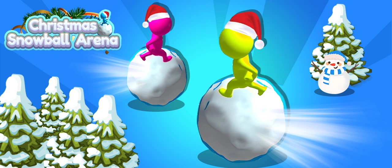 Christmas Snowball Arena Game