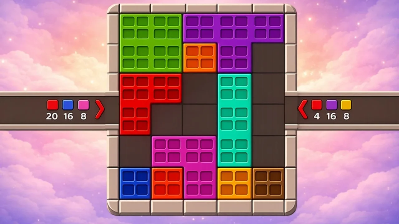 Color Cube Puzzle Game