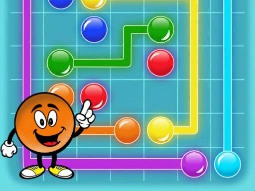 Connect the Dots Color Lines Game 