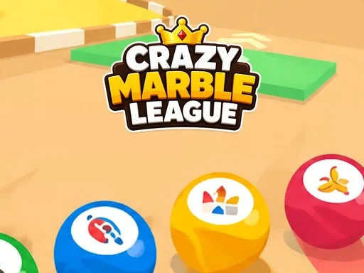 Crazy Marble League Game 