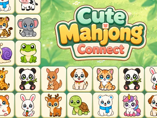 Cute Mahjong Connect Game 