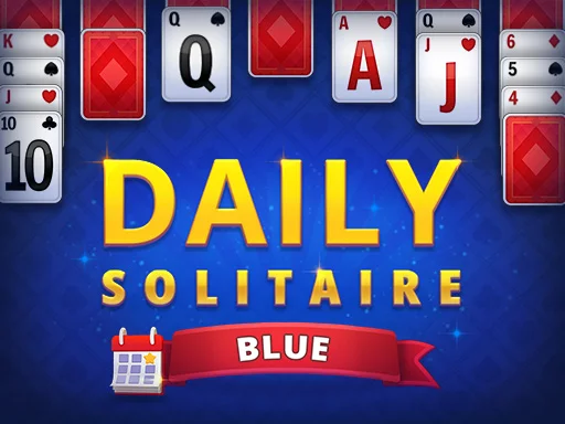 Daily Solitaire Blue Game 