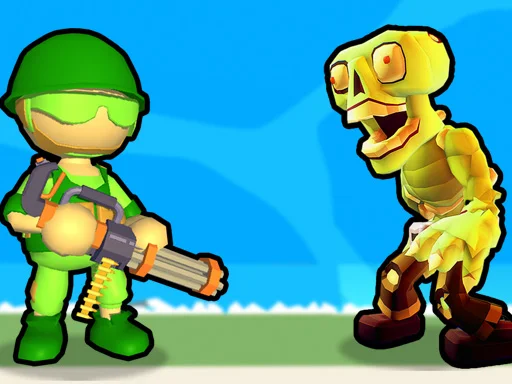 Destruction of Stickman Zombie Game 