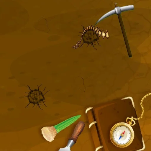 Dinosaur Bone Digging Game