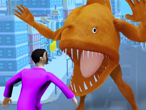 Draw to Fish Fight Game
