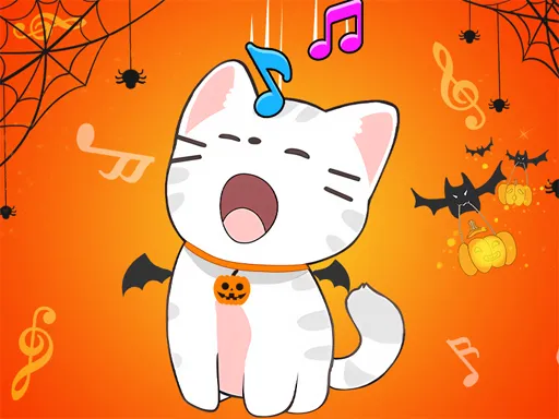 Duet Cats Halloween Cat Music Game