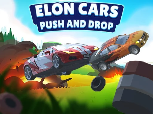Elon Cars Push and Drop Game