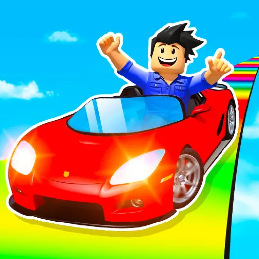 Epic Car Stunt Race Obby Game