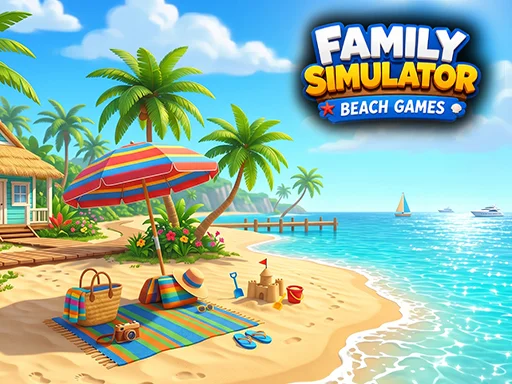 Family Simulator Beach Game