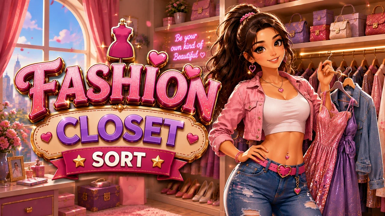 Fashion Closet Sort Game