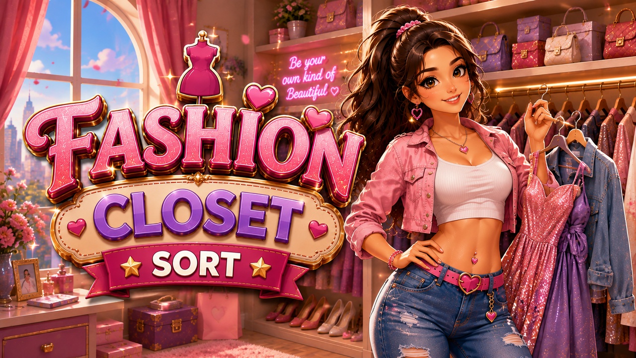 Fashion Closet Sort Game