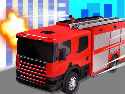 Fire Truck Rescue Driving Game