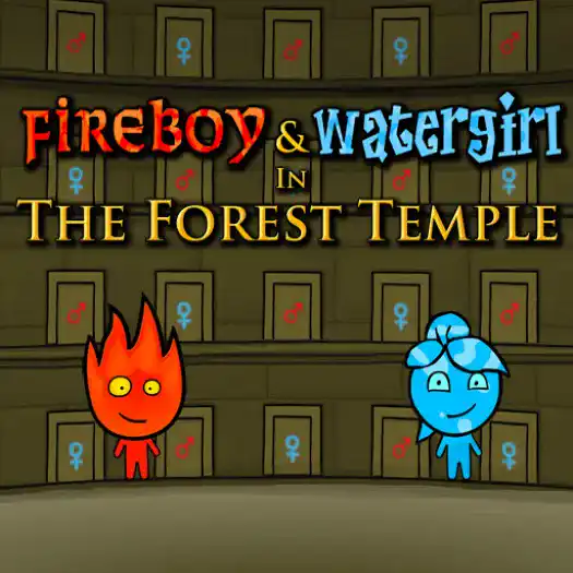 Fireboy and Watergirl Forest Temple Game