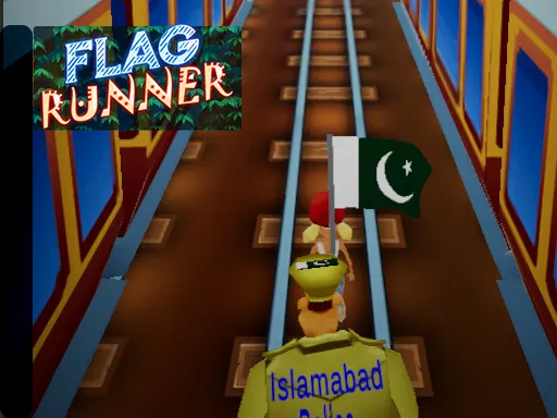 Flag Runner Game