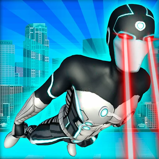 Flying Superhero Revenge Grand City Captain Game