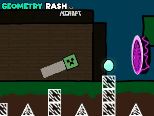 Geometry Rash But MCraft Game