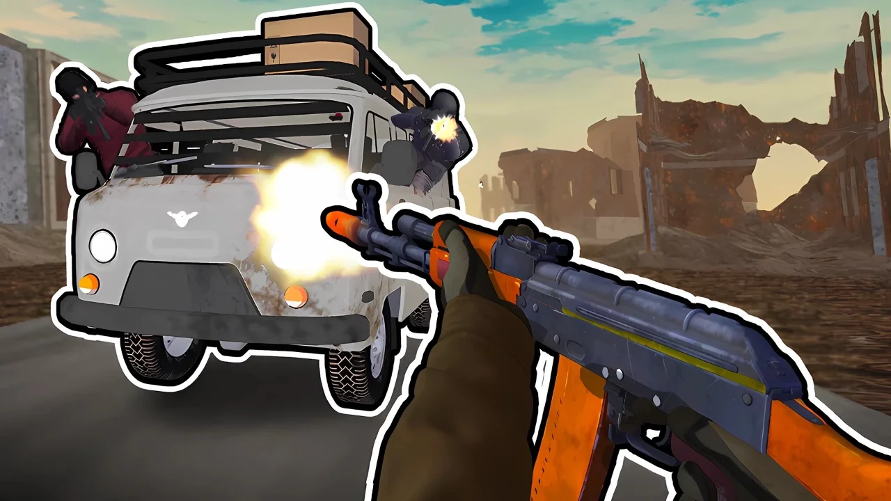 Grandfather Road Chase Realistic Shooter Guns Game