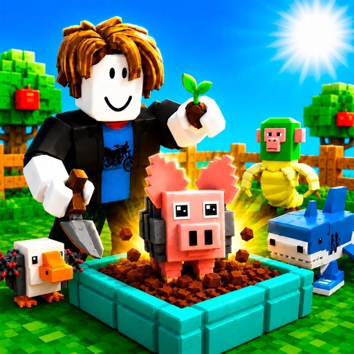 Grow a garden for Brainrots Game 