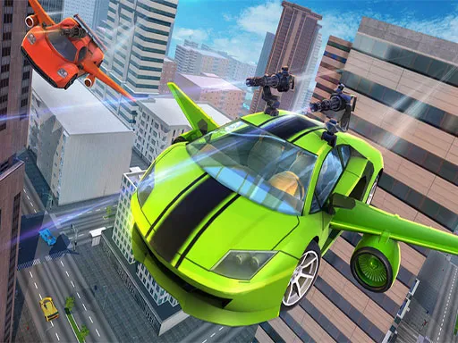 GT Flying Car Racing Game