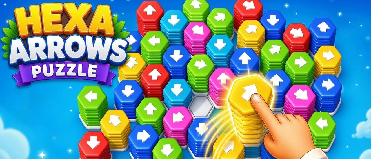 Hexa Arrows Puzzle Game