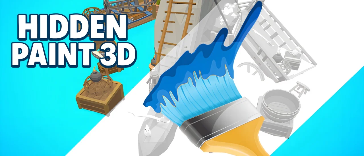 Hidden Paint 3D Game