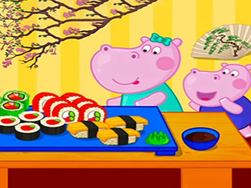 Hippo Japanese Cooking Party Game