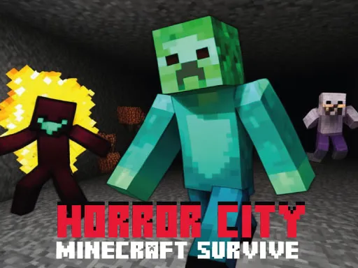 Horror City Minecraft Survive Game