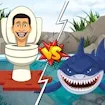 Hungry Shark Vs Skibidi Game
