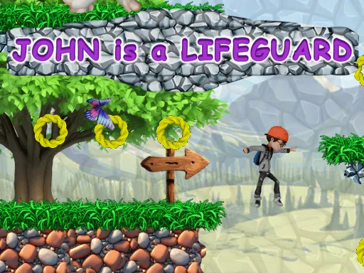 John is a lifeguard Game